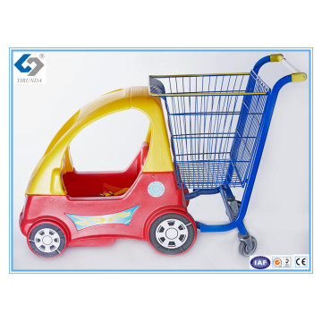 Carrinhos de compras de bebê de boa qualidade com carro de brinquedo de plástico